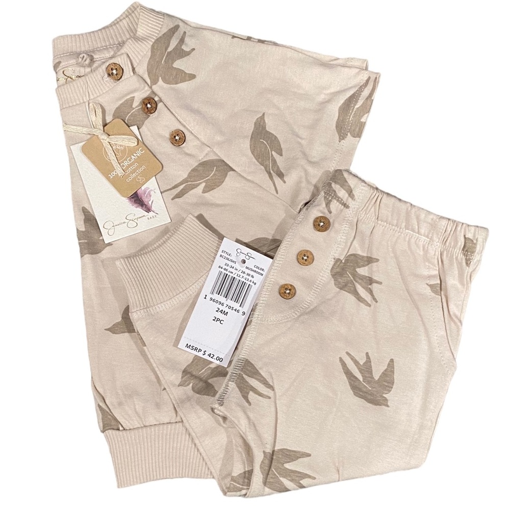 24m organic cotton sparrow set